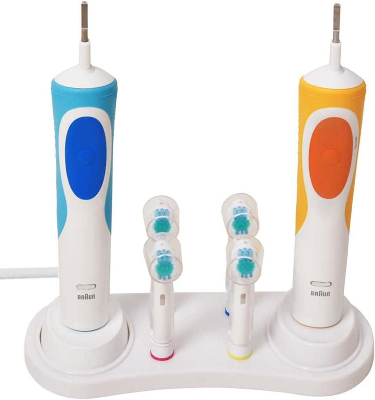 Electric Toothbrush Heads Holder Case - Toothbrush Charger Holder Compatible with Oral-B Series, Vitality Precision Clean, Trizone, Vitality Dual Clean Head Cover Case image number 2