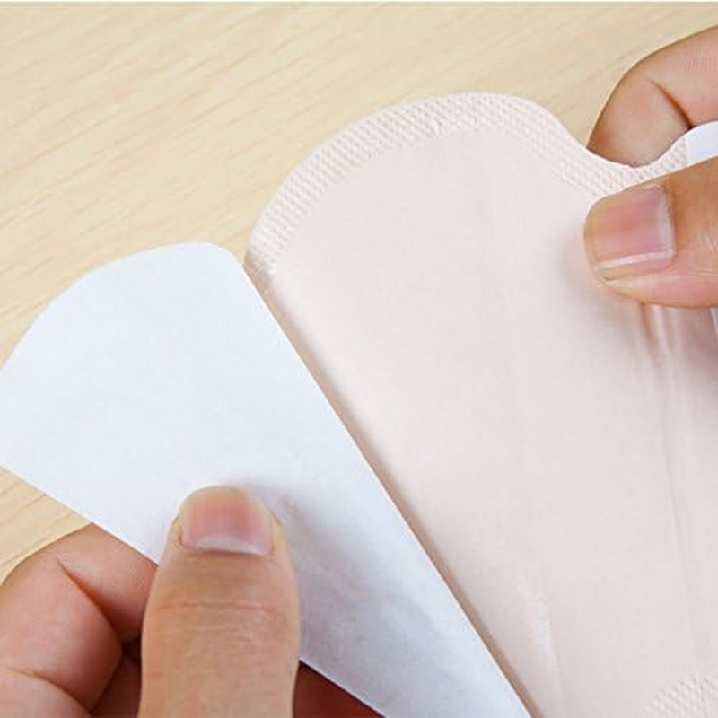 Adecco LLC 20 PCS Disposable Neck Collar Sweat Pads, Collar Shirt Protector, Absorbent Collar Liners Pads, Invisible Protection against Sweat & Stain for Women and Men image number 5