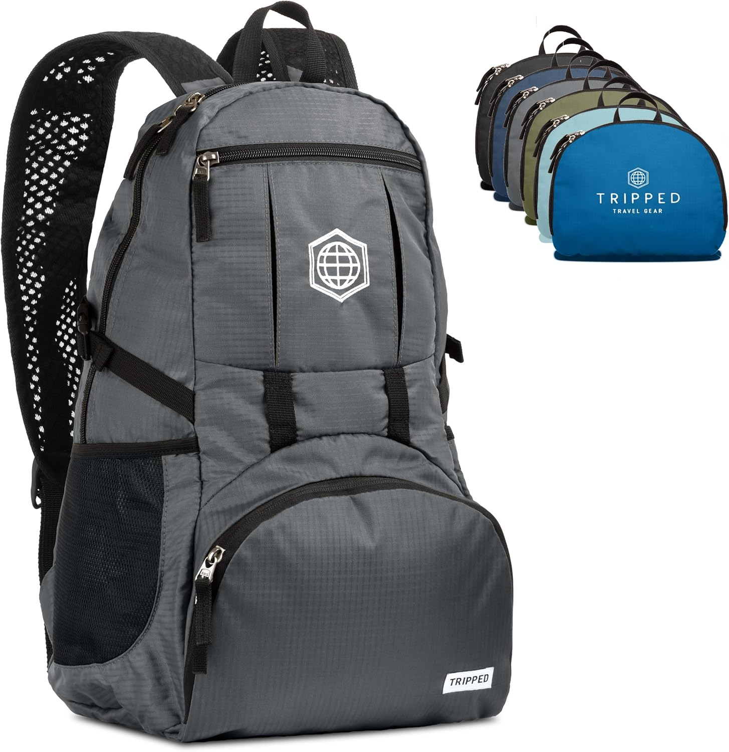 Travel Backpack- Packable Lightweight Daypack for Hiking, Gym, and Airplane