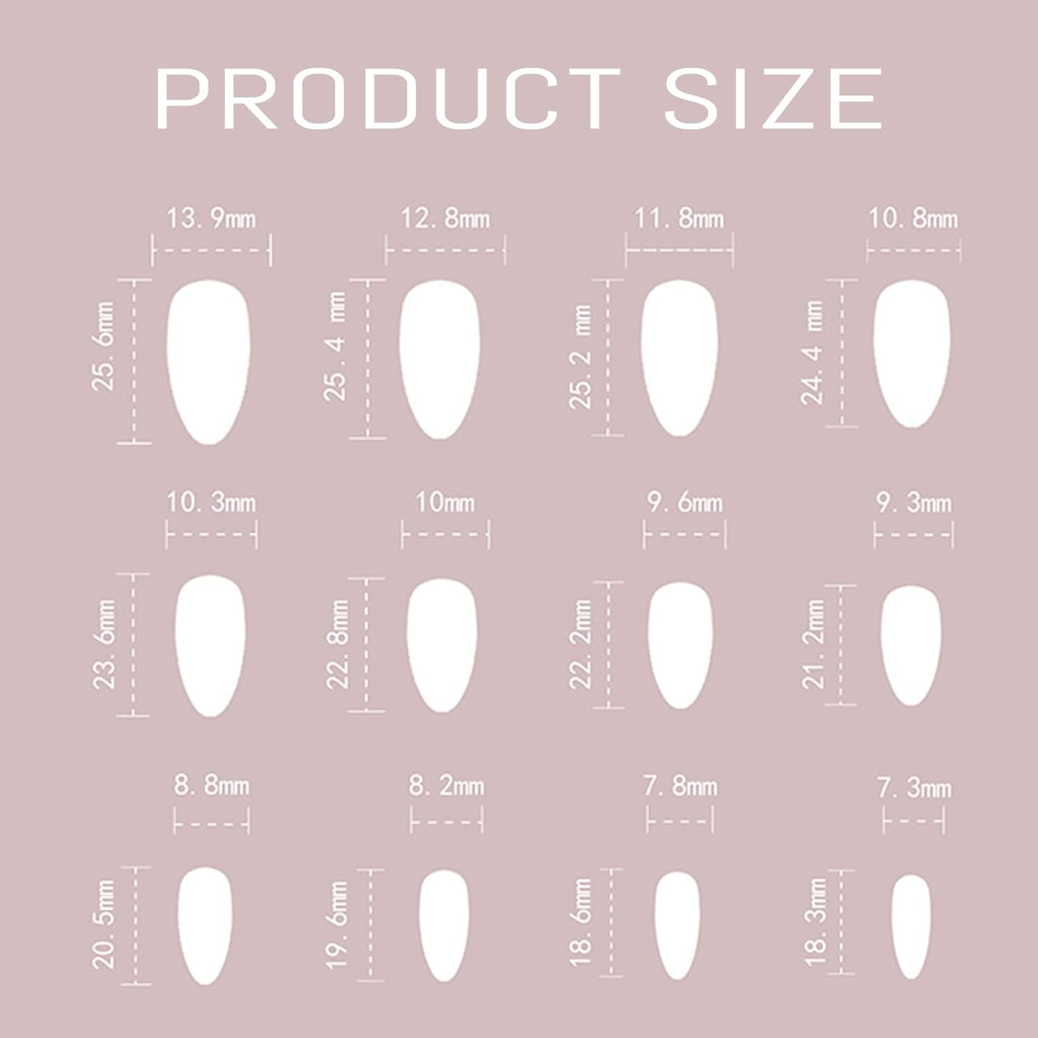 24 Pieces Push on Almond Nails Shiny False Nails Black Ombre Full Surface Glue on Nails with Metal Butterfly Designs image number 1