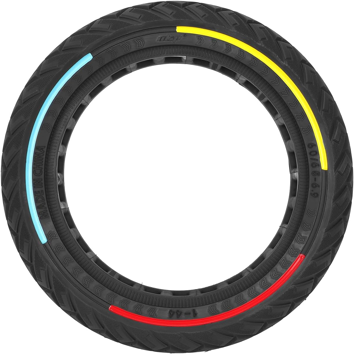 60/65-6.9 Replacement Wheels Solid Rubber Tyres 10 Inch Solid Tyres for Ninebot Max G2 G2D G2E G65 F3 F3 Pro Electric Scooter Rear Replacement Tyres Solid Tyres Non-Slip Puncture Proof (Colour image number 5