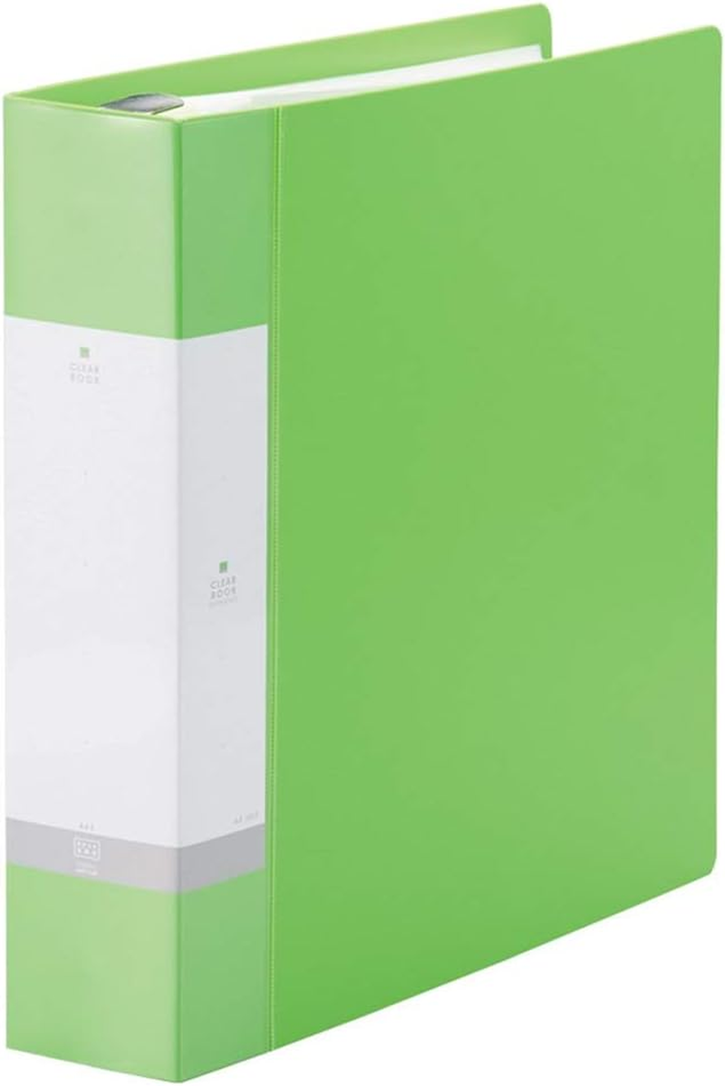 Lihit Lab G3808-24 Clear Book, Interchangeable A4, 30 Holes, 55 Sheets + 1 Piece, Black - Blue image number 6