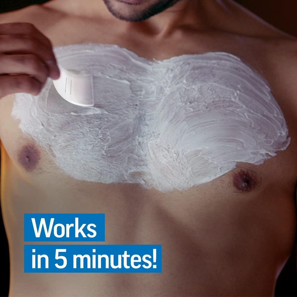 Veet Hair Removal Cream for Men, Sensitive Skin, 50G Each (Pack of 3) image number 2