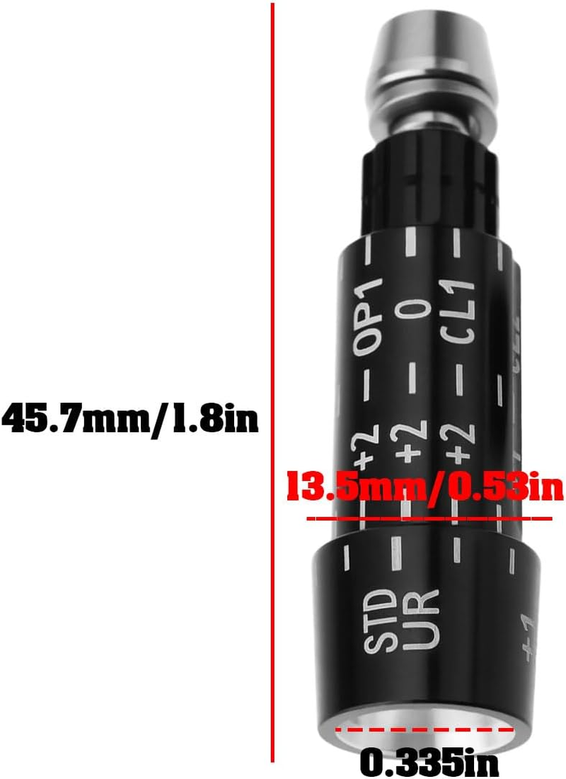 SING F LTD 0.335Inch Right-Hand Golf Shaft Sleeve Golf Shaft Fairway Adapters Compatible with Srixon ZX7 Z565 Z765 Driver image number 1