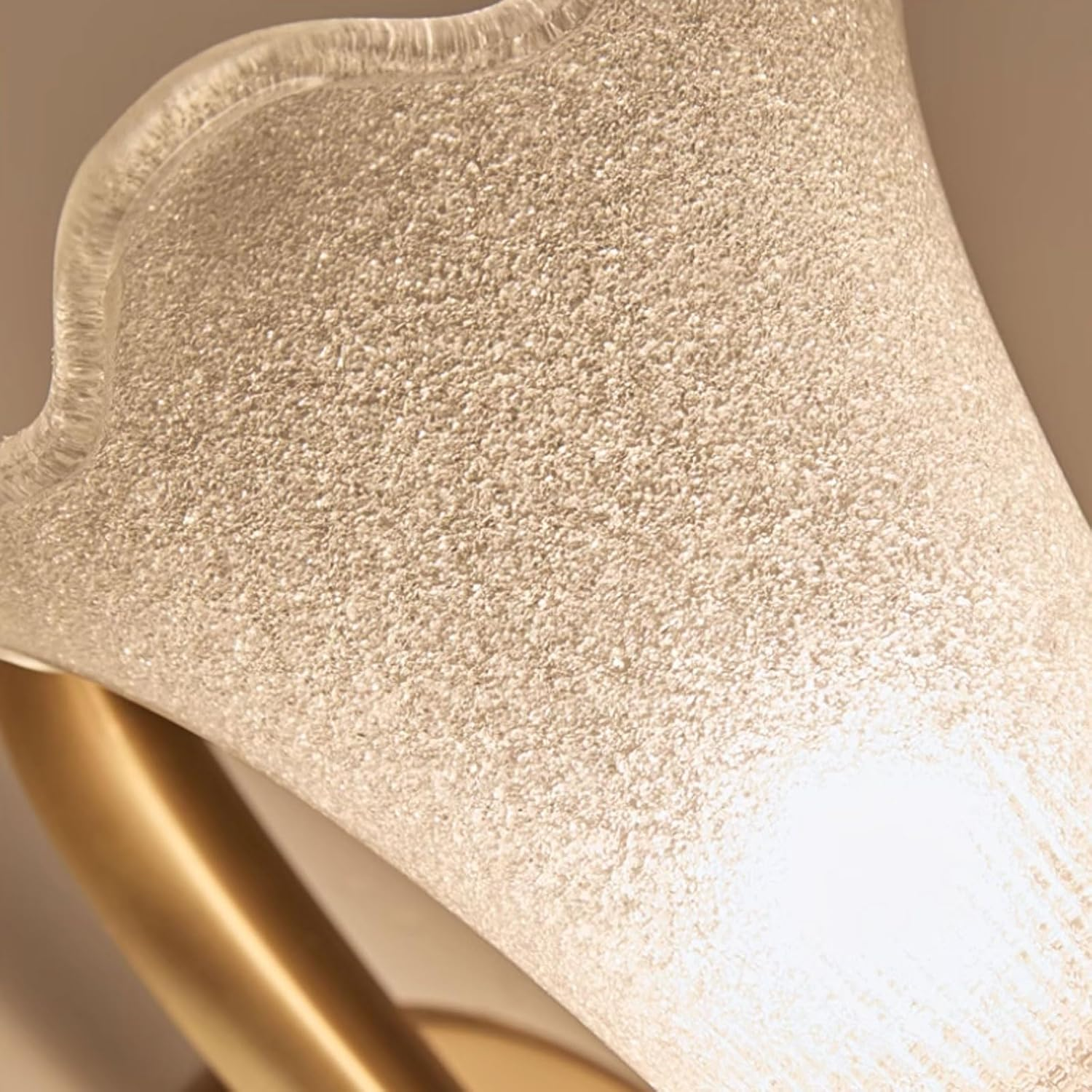 Wall Sconce Light Home Entrance Glass Shade Lighting Fixtures Vintage Brass Bathroom Vanity Wall Lamp with E14*1 Light Wall Lighting