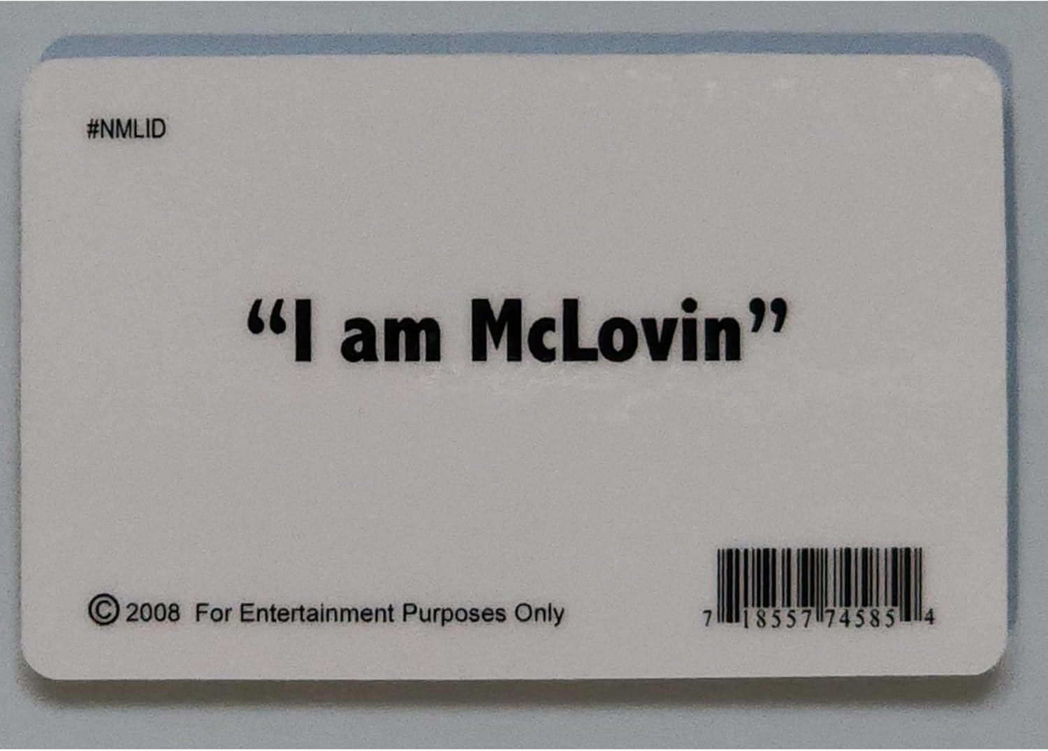 Signs 4 Fun Parody ID | Mclovin ID | Fake ID Novelty ID | Collectible Trading Card Driver&rsquo;S License | Novelty Gift for Holidays | Made in the USA image number 4