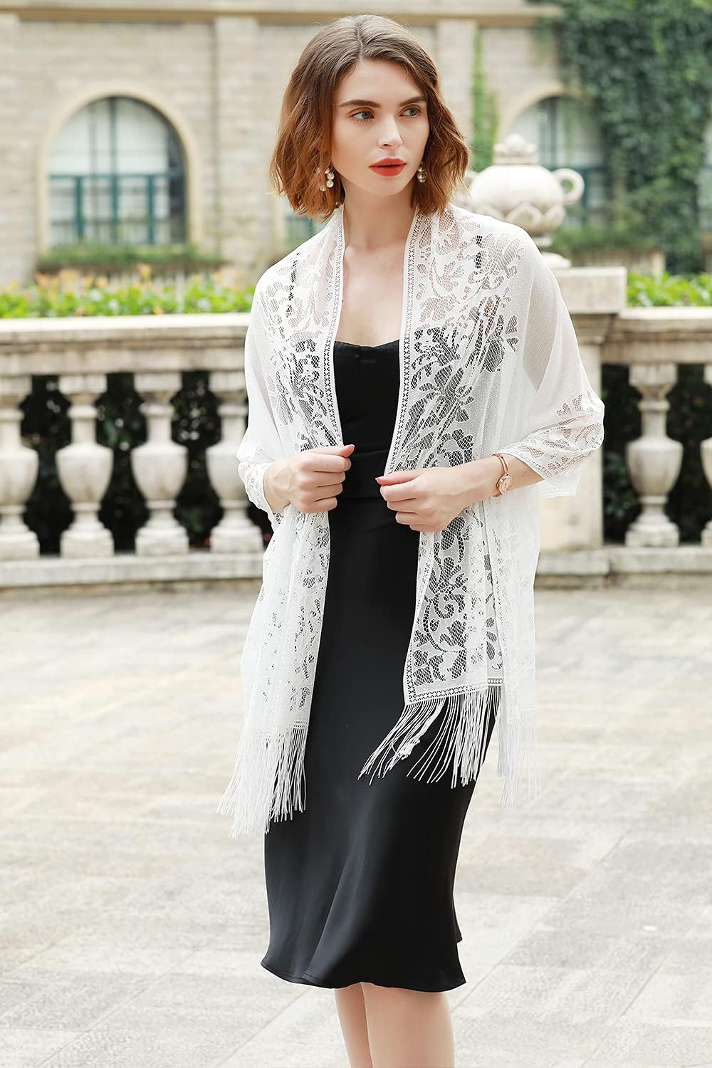 RIIQIICHY Shawls and Wraps for Evening Dresses Scarfs for Women Pashmina Wedding Formal Shawl