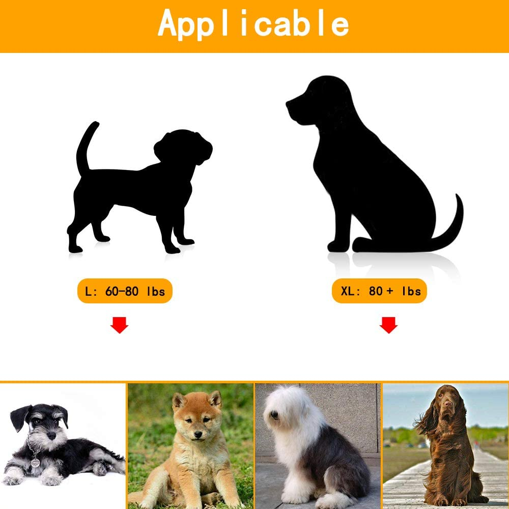 Sonku Dog Car Seat Belt Restraint, 2 Pcs Proof Steel Cable Safety Vehicle Belt Fit for Small,Medium,Large,And X-Large Dogs-Red image number 1