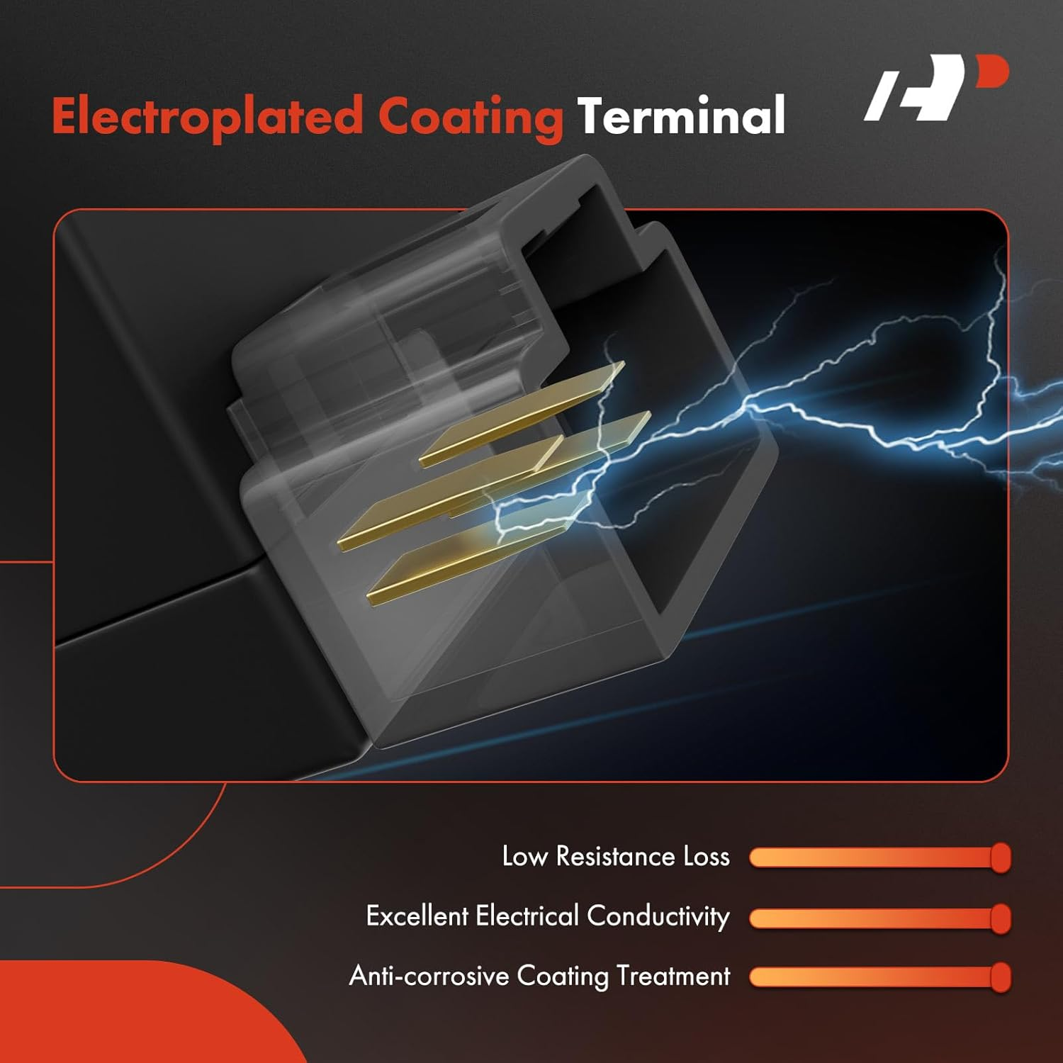 A-Premium Brake Stop Light Switch Compatible with Mazda 2 3 Sport 5 6 CX-3 CX-5 CX-9 2016-2020 Scion Ia Toyota Yaris Ia 2019-2020 image number 1