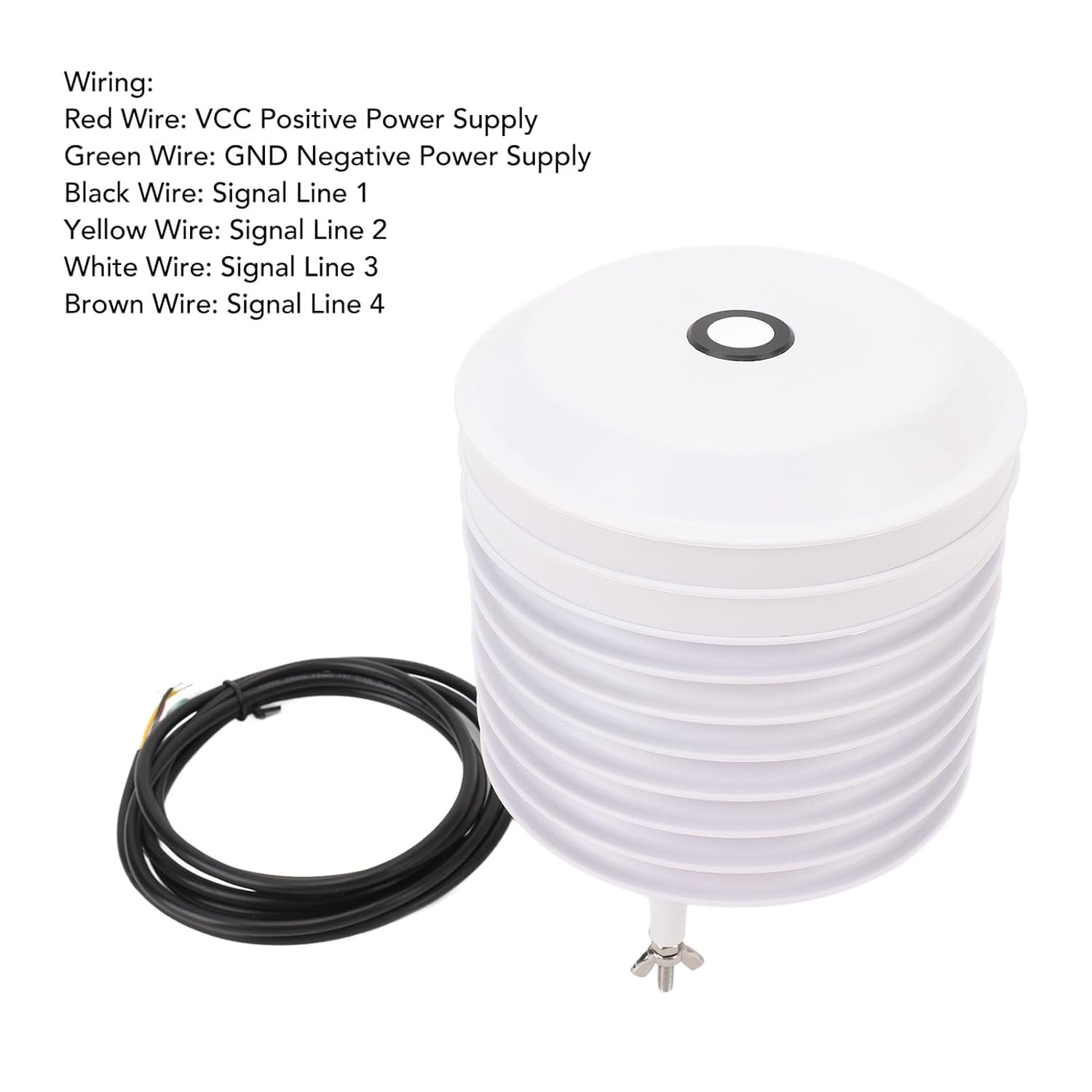 Pomya Temperature Sensor Louver, Weather Meteorological Station Louver for Environmental Detection (YGC-BYX-M-KV-V2) image number 1