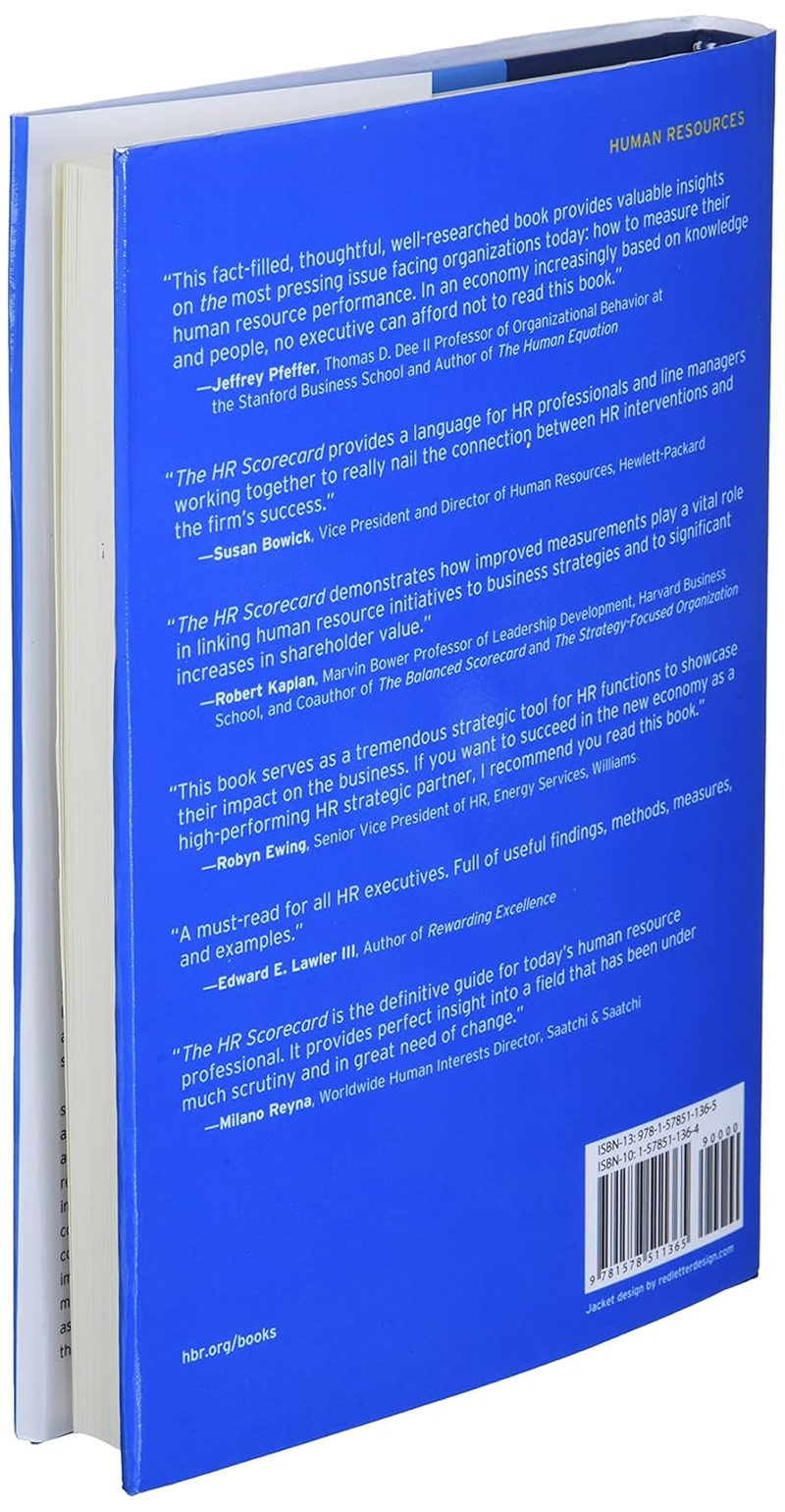 The HR Scorecard: Linking People, Strategy, and Performance image number 4