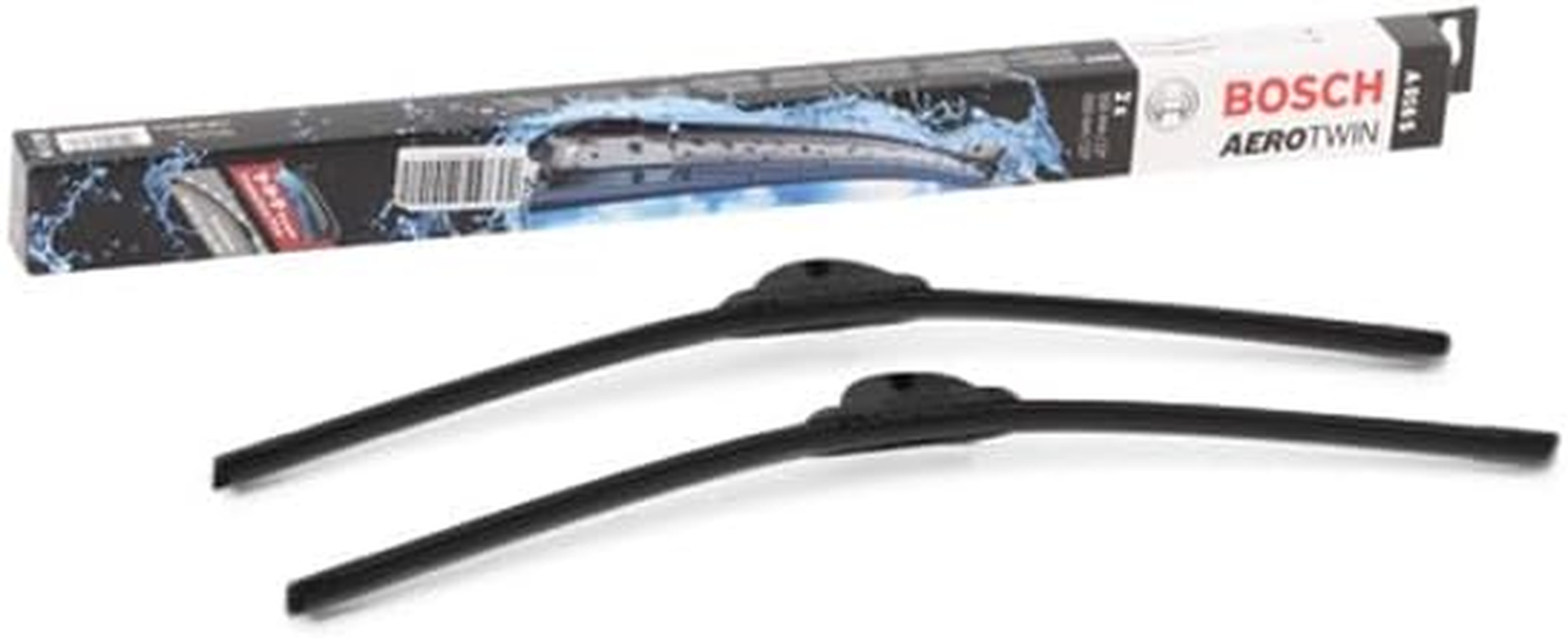 BOSCH A016S Aerotwin Wiper Blade Set Fits AUDI A4 2005-2004 AUDI A6 Avant 2001-2003 AUDI A6 2003-2004 MERCEDES-BENZ C 2001-2008 MERCEDES-BENZ CLC 2008-2010 (Compatible with Other Vehicles) image number 3