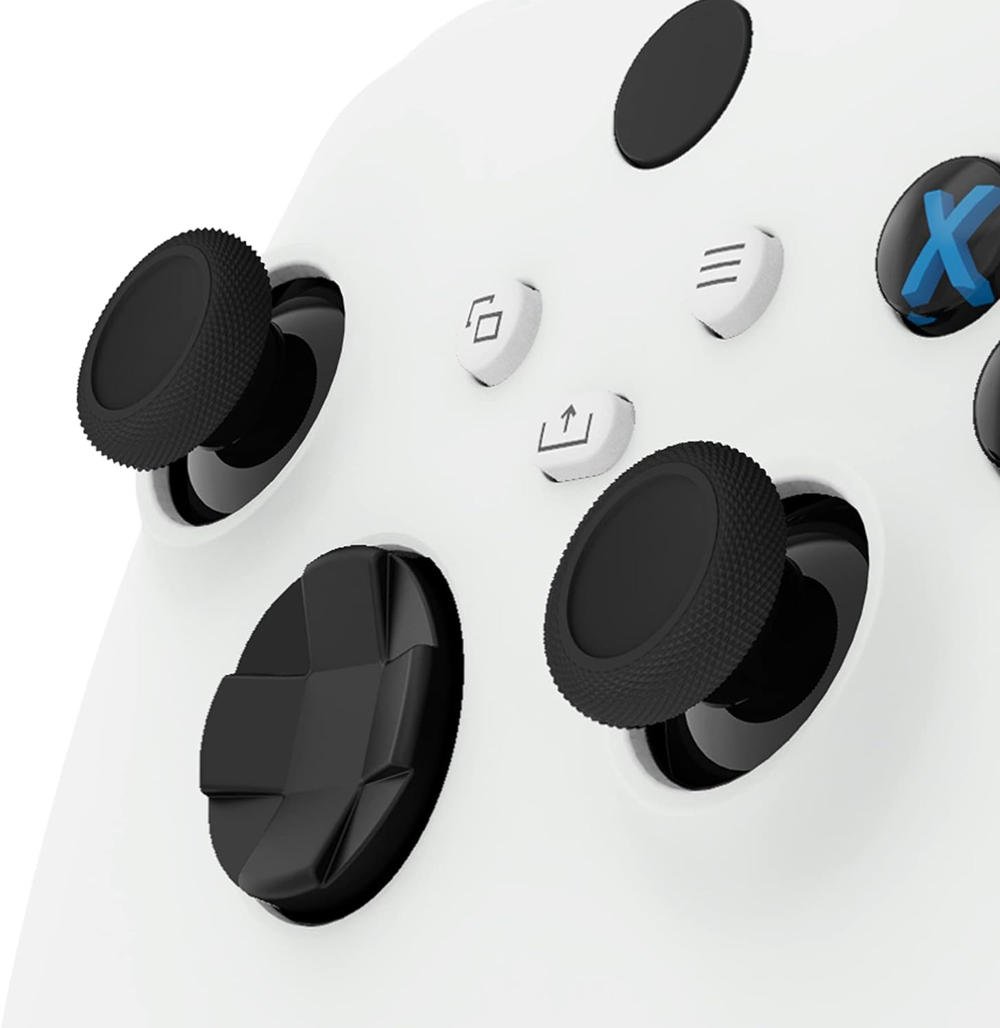 Extremerate Replacement Controller Joystick for Xbox One - 4 PCS Black Thumbsticks Analog Thumb Sticks Parts for Xbox Series X/S, Xbox One S/X, Elite Controller with Repair Kit Screwdriver image number 5