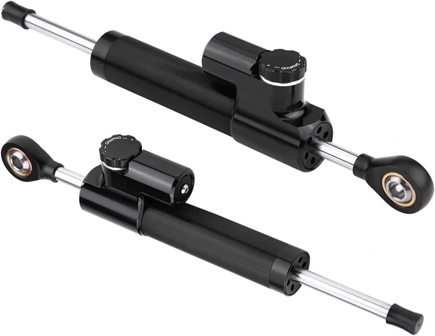 Universal Motorcycle Steering Damper Stabilizer Linear Reversed Safety Control with Speed-Sensitive Damping System CNC Machined Aluminum for Most Motorcycles image number 6