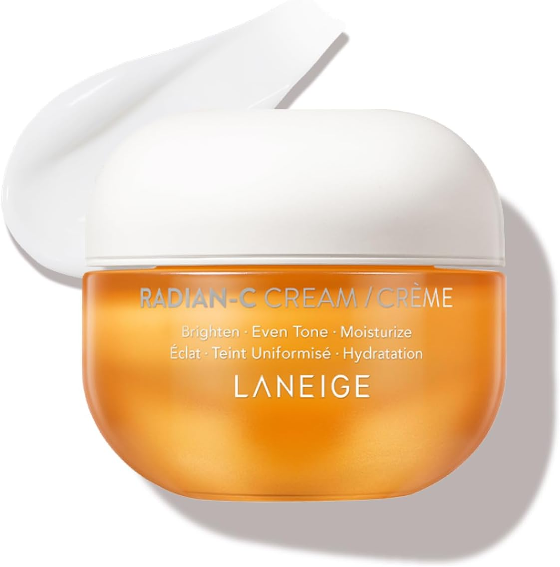 LANEIGE Radian-C Cream: Brightening Moisturizer with Vitamin C & E for Dark Spots, Dullness, & Radiant Skin, Hypoallergenic & Dermatologist-Tested image number 1
