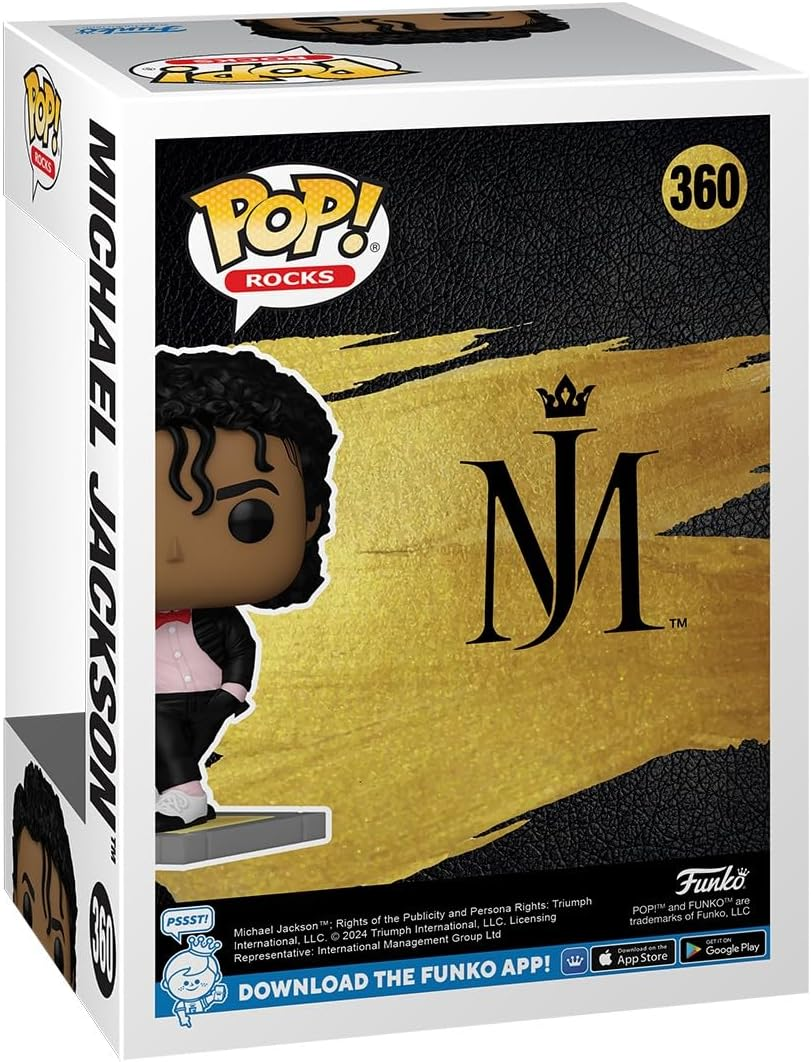 Funko DGL Billie Jean Michael Jackson Pop! RS Vinyl Figure image number 2