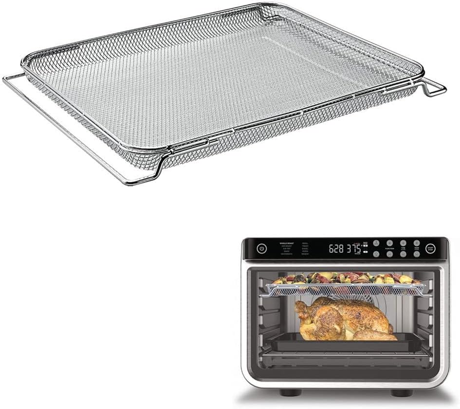 Air Fry Basket for Ninja Foodi DT251 DT201 DT200 Oven,Stainless Steel Oven Parts image number 3