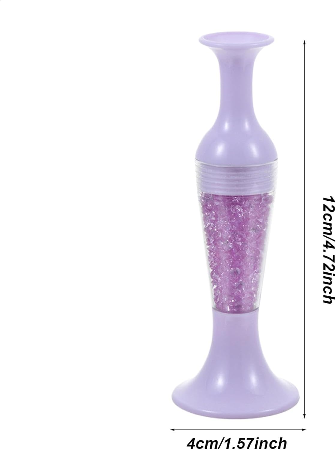 Gem Art Pens Tools,Nail Point Gem Dotting Tool | Comfortable Grip Gem Art Accessories Pens, Flower Pot Shaped Point Drill Pen for Nail Crafts Making image number 3