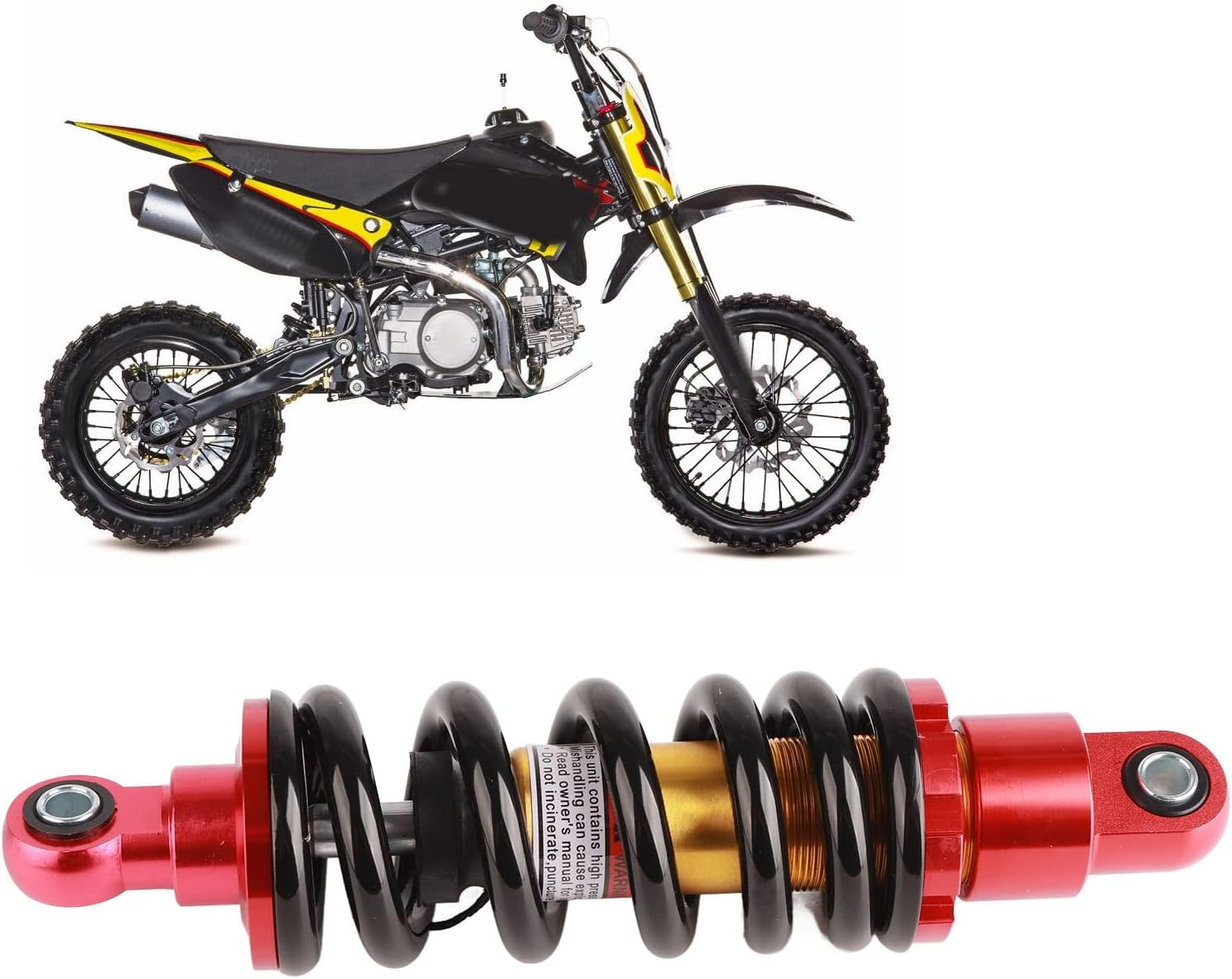 Motorcycle Rear Suspension for to Bike ATV Scooter Upgrade -Duty Design image number 5