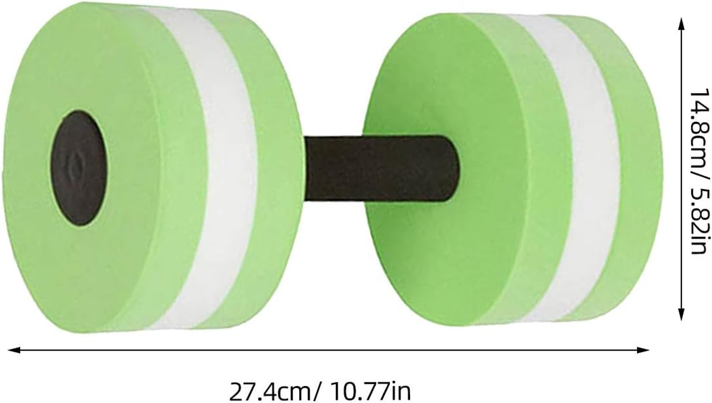 JOINPAYA Water Dumbbells for Pool Aquatic Exercise Eva Resistance Barbells for Water Aerobics Fitness Workouts image number 5