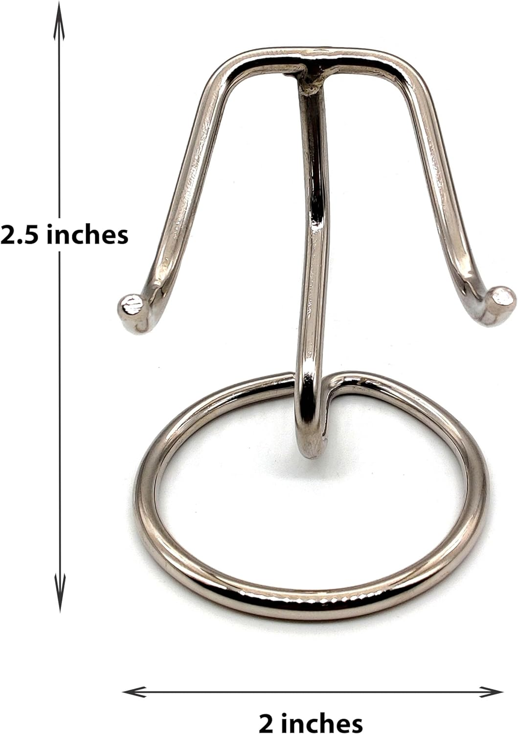 5Moonsun5'S Heart Shaped Urn Stand (CHROME FINISH), Stand for Heart Keepsake Urn, Burial Urns, Memorial Keepsake Urns.