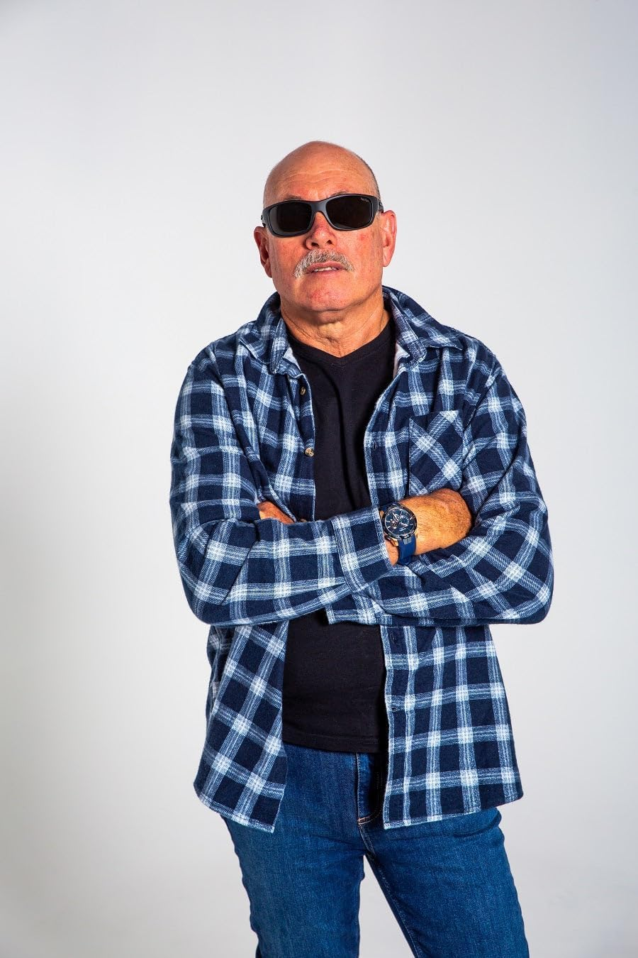 Ugly Fish Eclipse Polarised Bifocal Wrap Sunglasses PN3411 - 2.5 X, Smoke image number 6