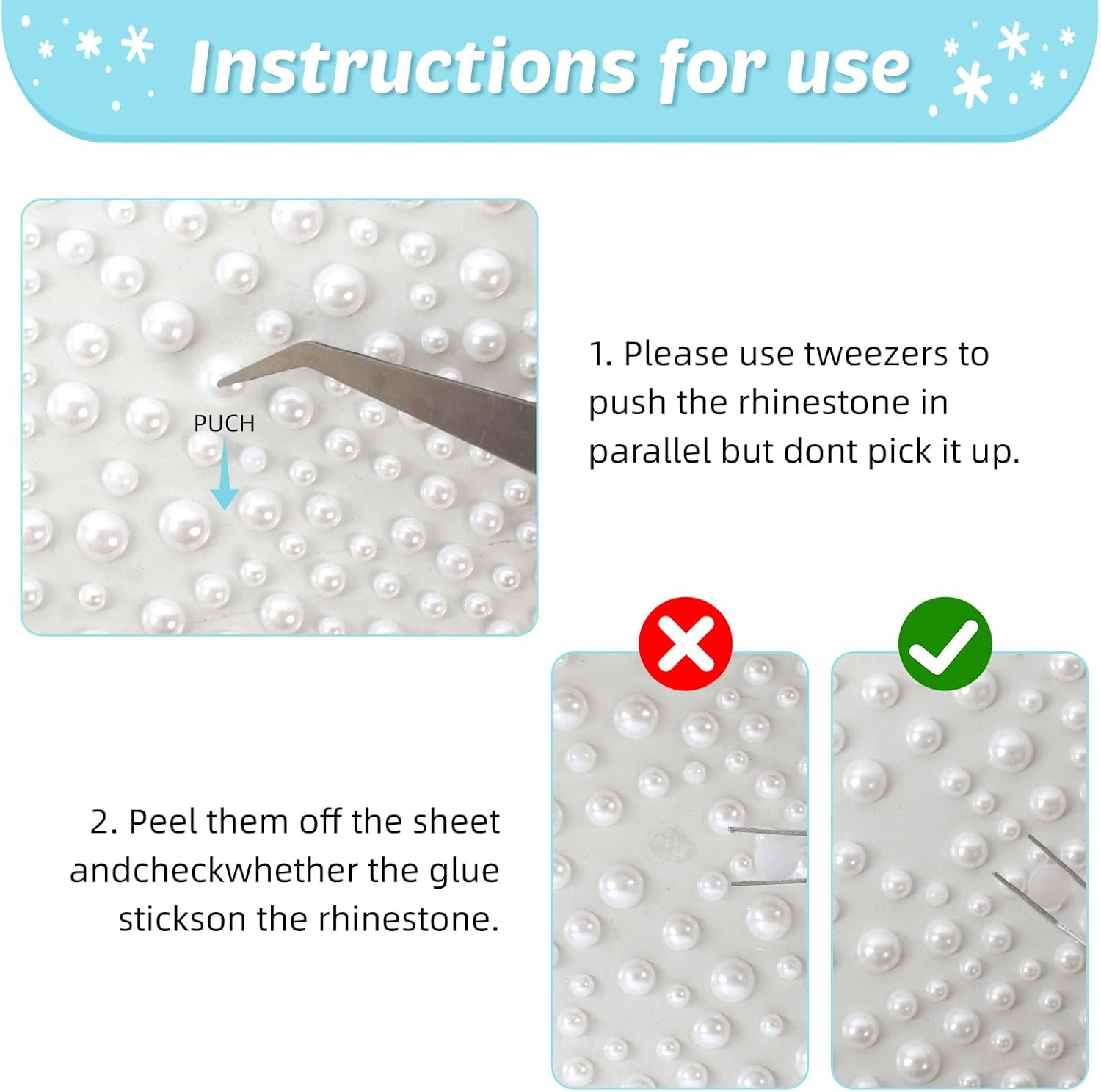 1465P Face Gems, 5 Different Types Self-Adhesive Hair Gems, Face Gems Stick for Eyes, Body, Hair, Makeup, Festival Decorations, DIY Crafts