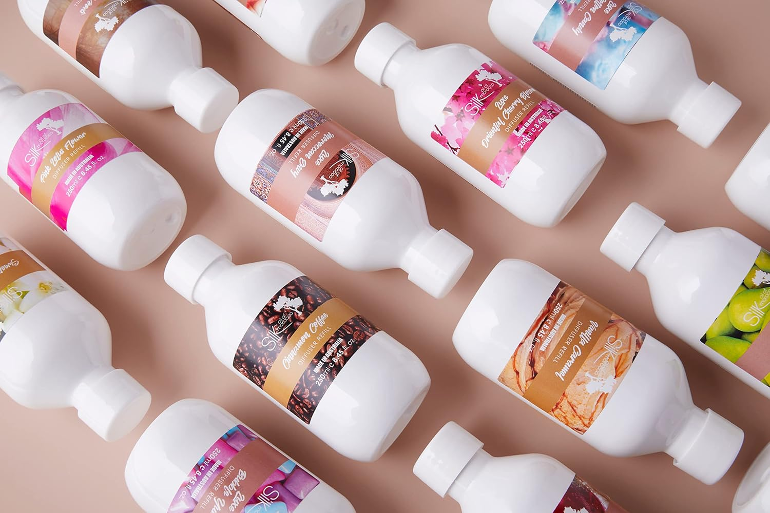 Silk Oil of Morocco Silk Oil of Morocco Diffuser Refill Vanilla Caramel 250 Ml, 250 Millilitre image number 3