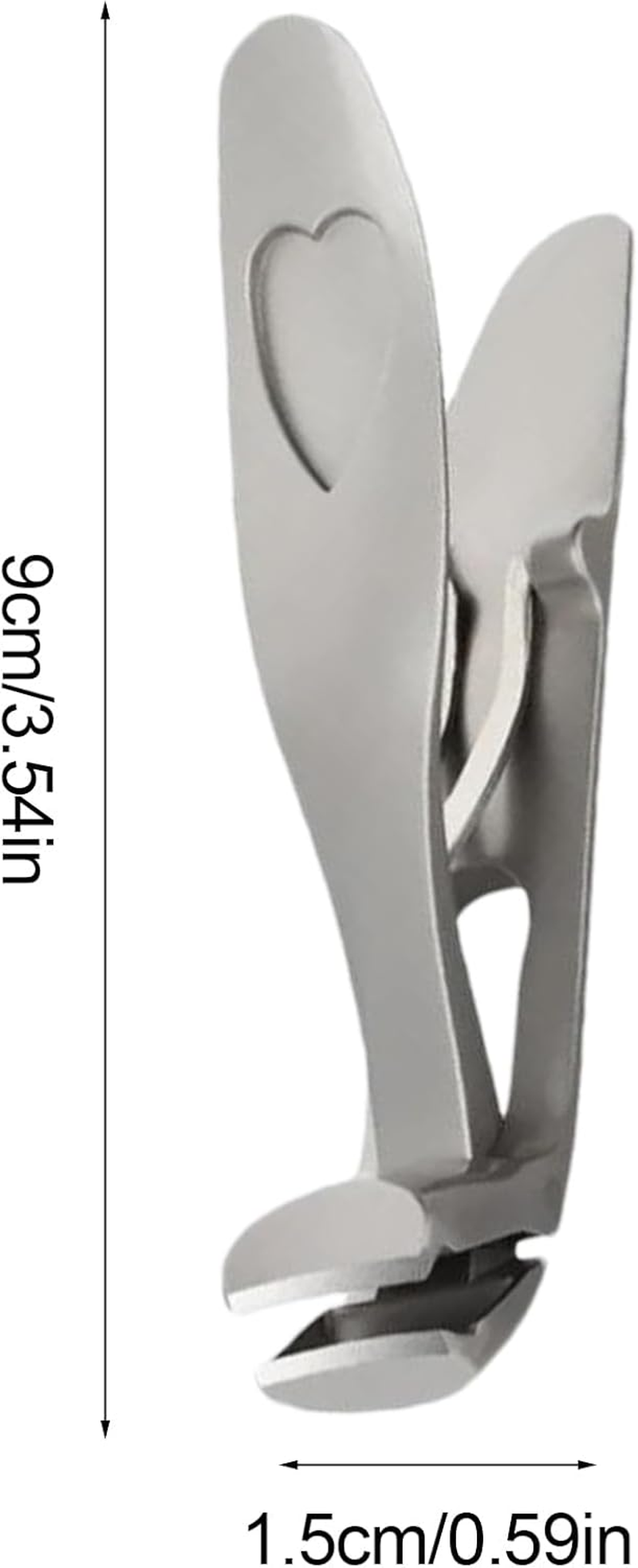 For Seniors Sherum Nail Clipper, Stainless Angled Head Nail Clippers - Nail Trimmer, Anti-Splash Fingernail Clippers, Clippers for Men, Women, Elderly - Black image number 6