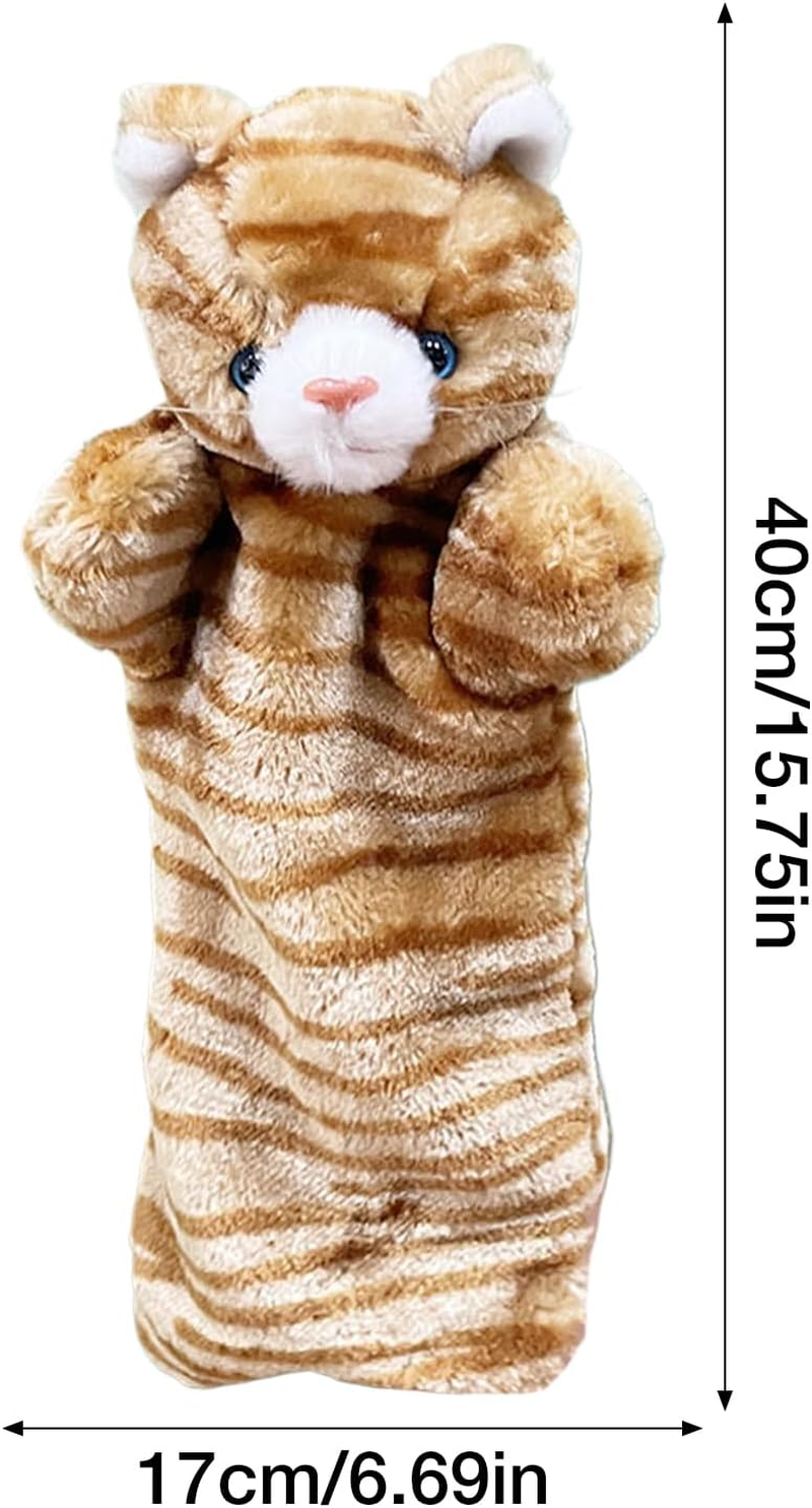 Cat Puppet Wrestler | Cat Rag Doll Wrestler | Sensory Stimulation Pet Kitten Hand Doll for Mental Stimulating Boredom Relief Entertainment Enrichment Indoor Exercise - Cat image number 5