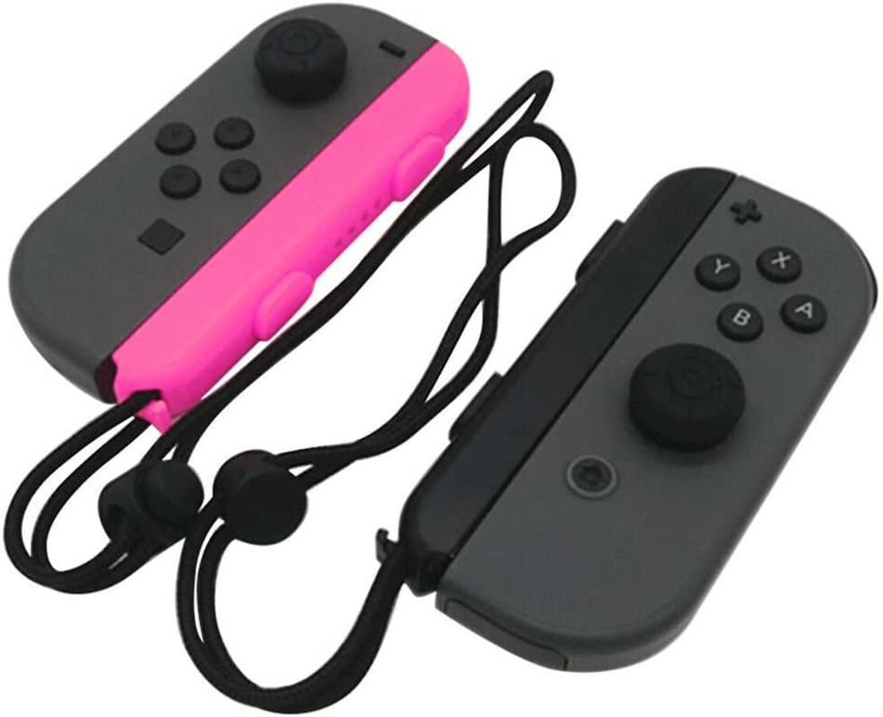 2PC for Nintendo Switch Game for Joy-Con Gamepad Handle Lock Wrist Strap Lanyard (Blue) - Grass Green image number 5
