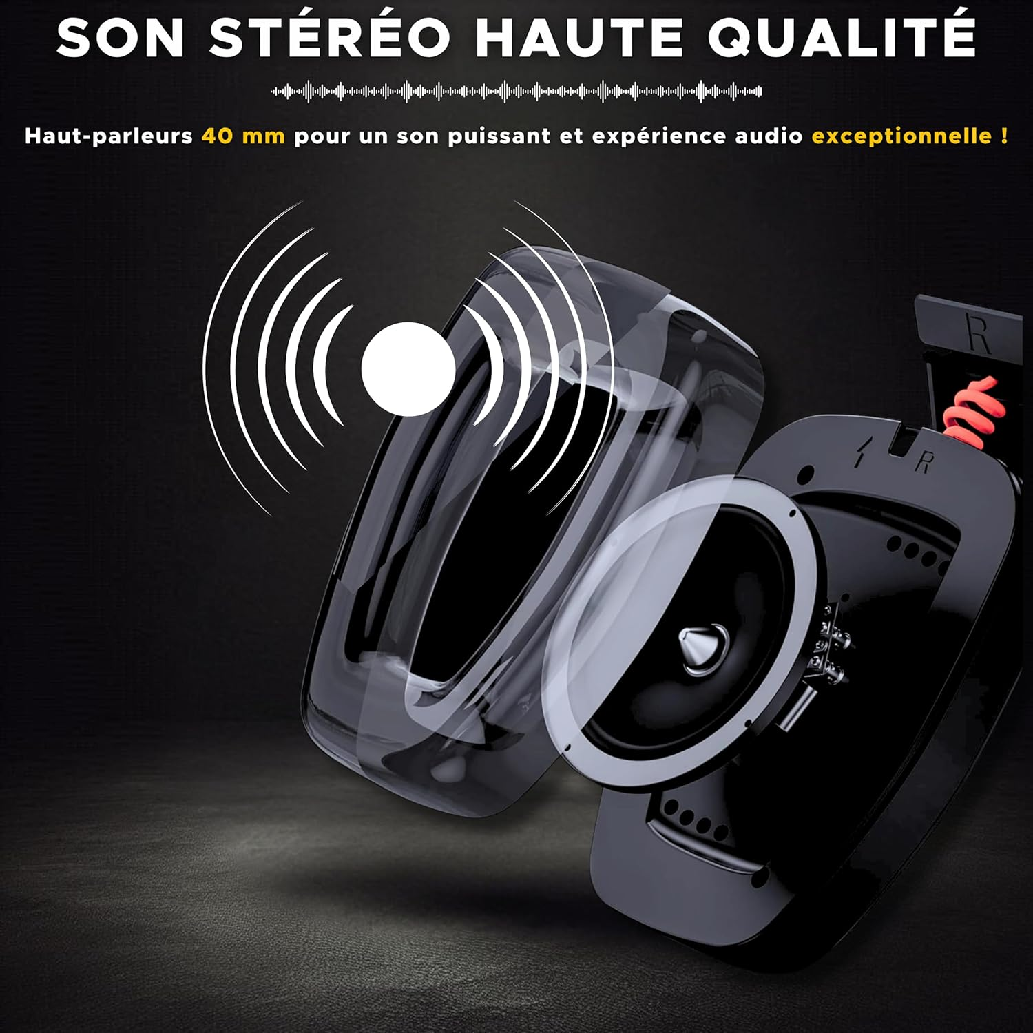 The G-Lab - Korp Platinium - Wireless Gaming Headset Rechargeable PC/PS4/PS5 - Wireless Gaming Headset Bluetooth / 2.4 Ghz - Gaming Headset with Stereo Sound and Stable Connection - New image number 1