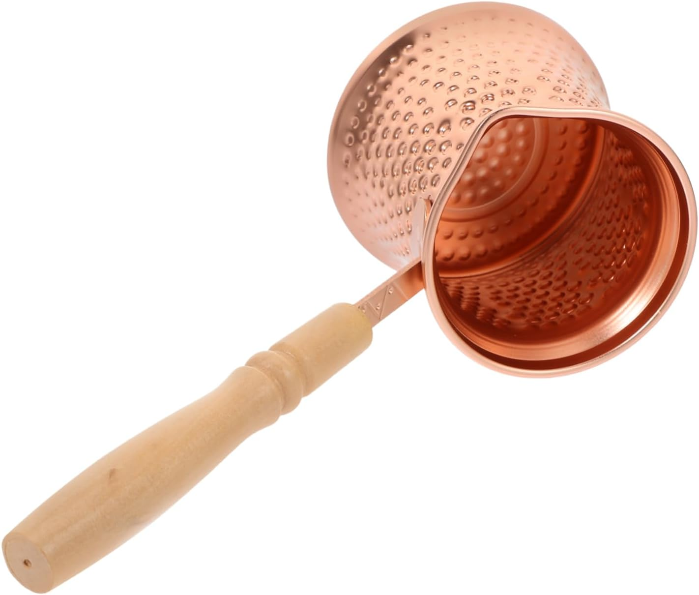 HOLIDYOYO 4Pcs Ergonomic Espresso Pot Non-Stick Turkish Coffee Pot Stovetop Machine Side Handle Milk for Heating image number 4