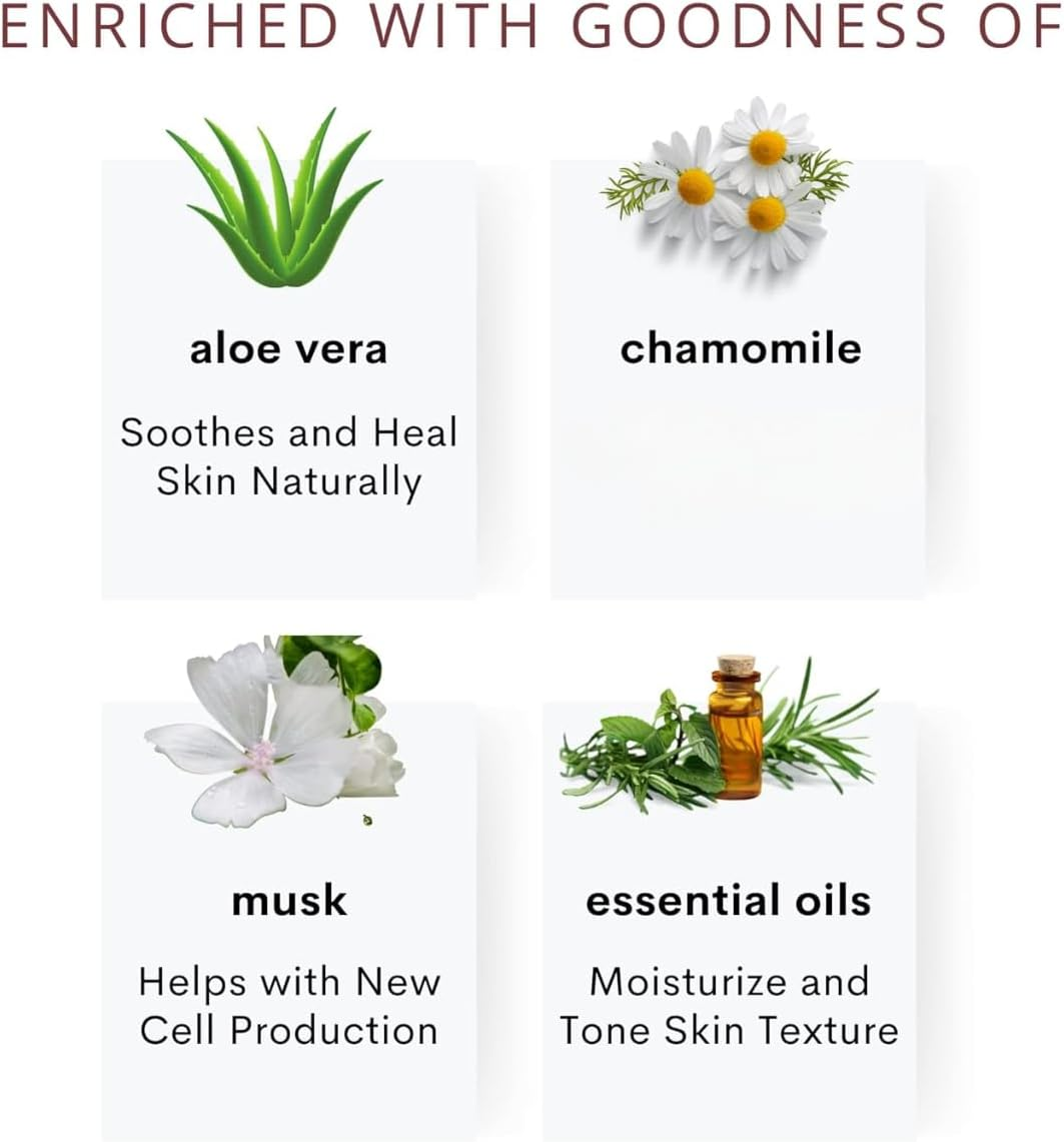 MANTRAMART after Shave & Post-Wax Soothing Gel for Women &ndash; Sensitive & Intimate Areas &ndash; Hydrating, Cooling Skincare &ndash; Combo Pack 50 G Each image number 3