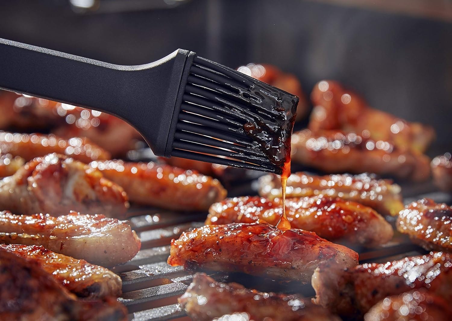 Weber Silicone BBQ Basting Brush for Oil Butter Sauce Marinades image number 3