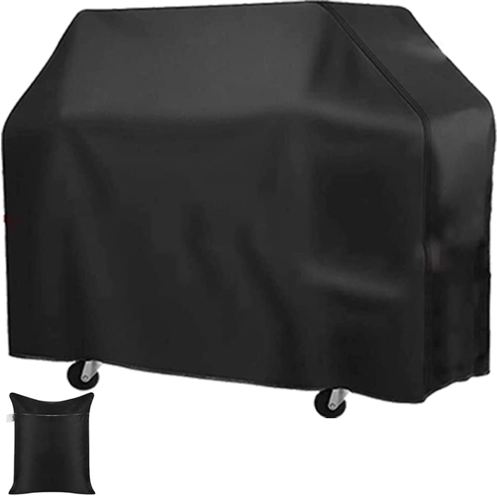 Gas Grill Barbecue Cover Skyour Waterproof BBQ Gas Grill Smoker Cover Weather Resistant UV Heavy Duty Patio Outdoor Gas Barbecue BBQ Grill Covers (M: 39X24X59In) image number 2