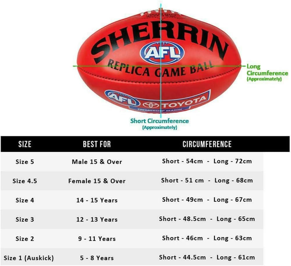 Sherrin KB All Surface Training Football, Red, Size 3 image number 2