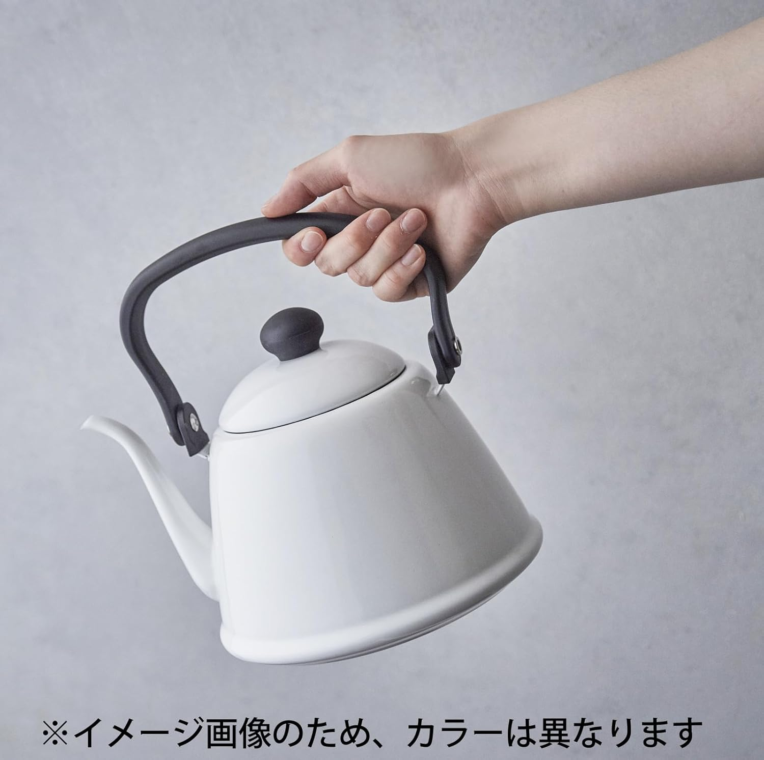 Noda Horo Drip Kettle II Hollow 0.6 Gal (2 L) Induction Compatible, Navy, Made in Japan DK-200NB image number 5