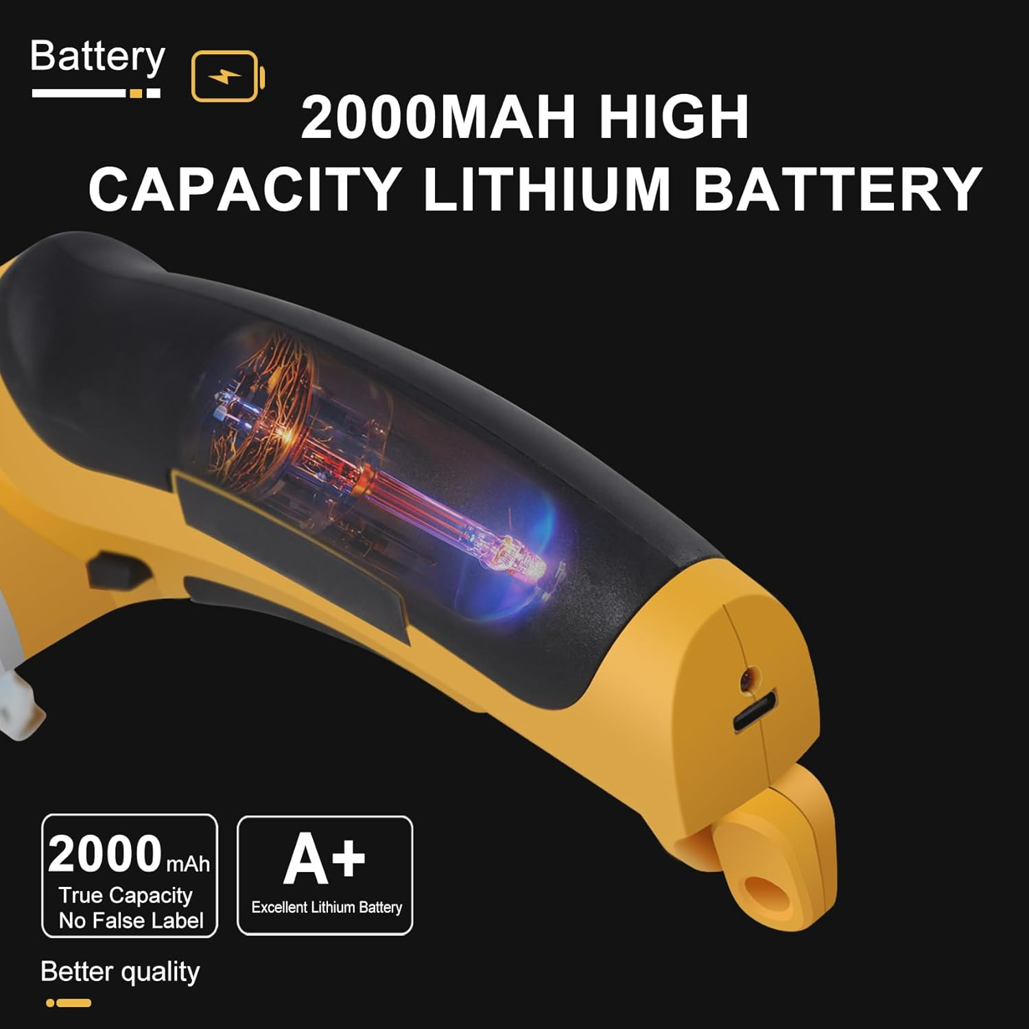 Cordless Electric Scissors, Cardboard Cutter, 4V Electric Cardboard Cutter, Cordless Fabric Scissors, Electric Box Cutter with Blade, Electric Scissors for Cardboard, Box, Leather