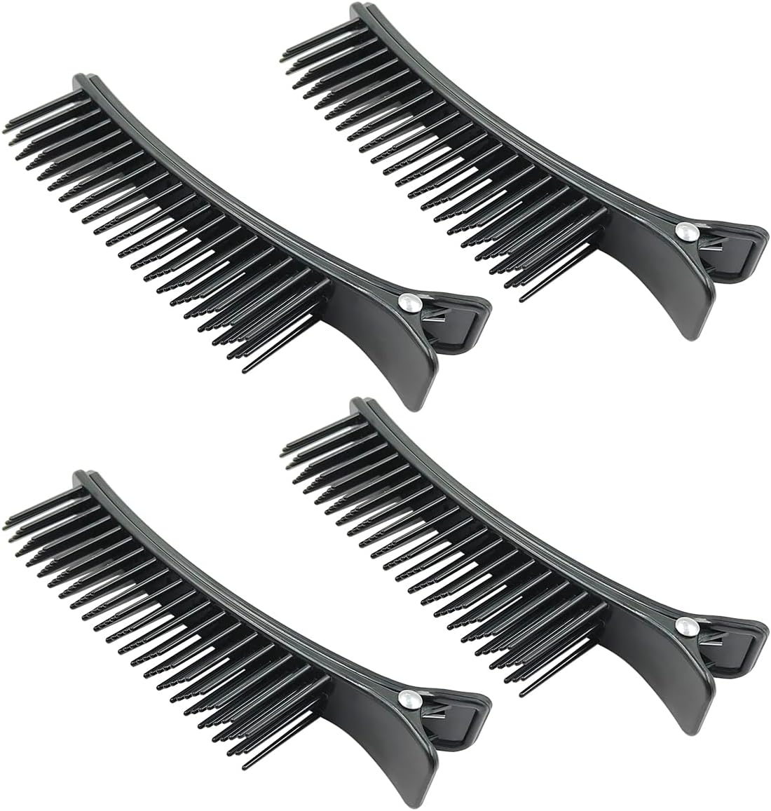 4PCS Styling Hair Grip Alligator Clips, Sonku Hair Clips for Easy Styling, Sectioning image number 2