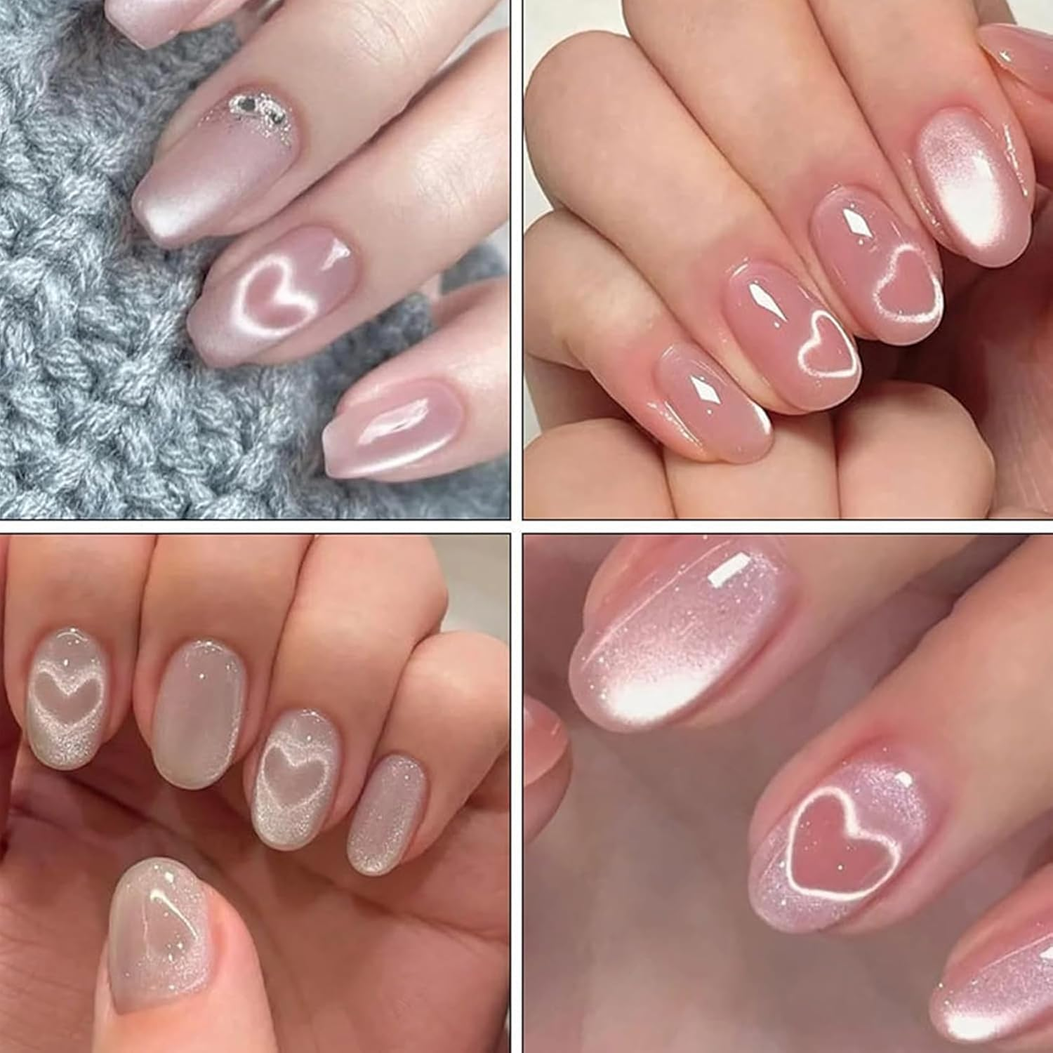 5-Pack Professional Magnetic Nail Art Sticks &ndash; Y-Shaped Guide for Cat Eye Gel Polish, Salon & Home Manicure Kit image number 3