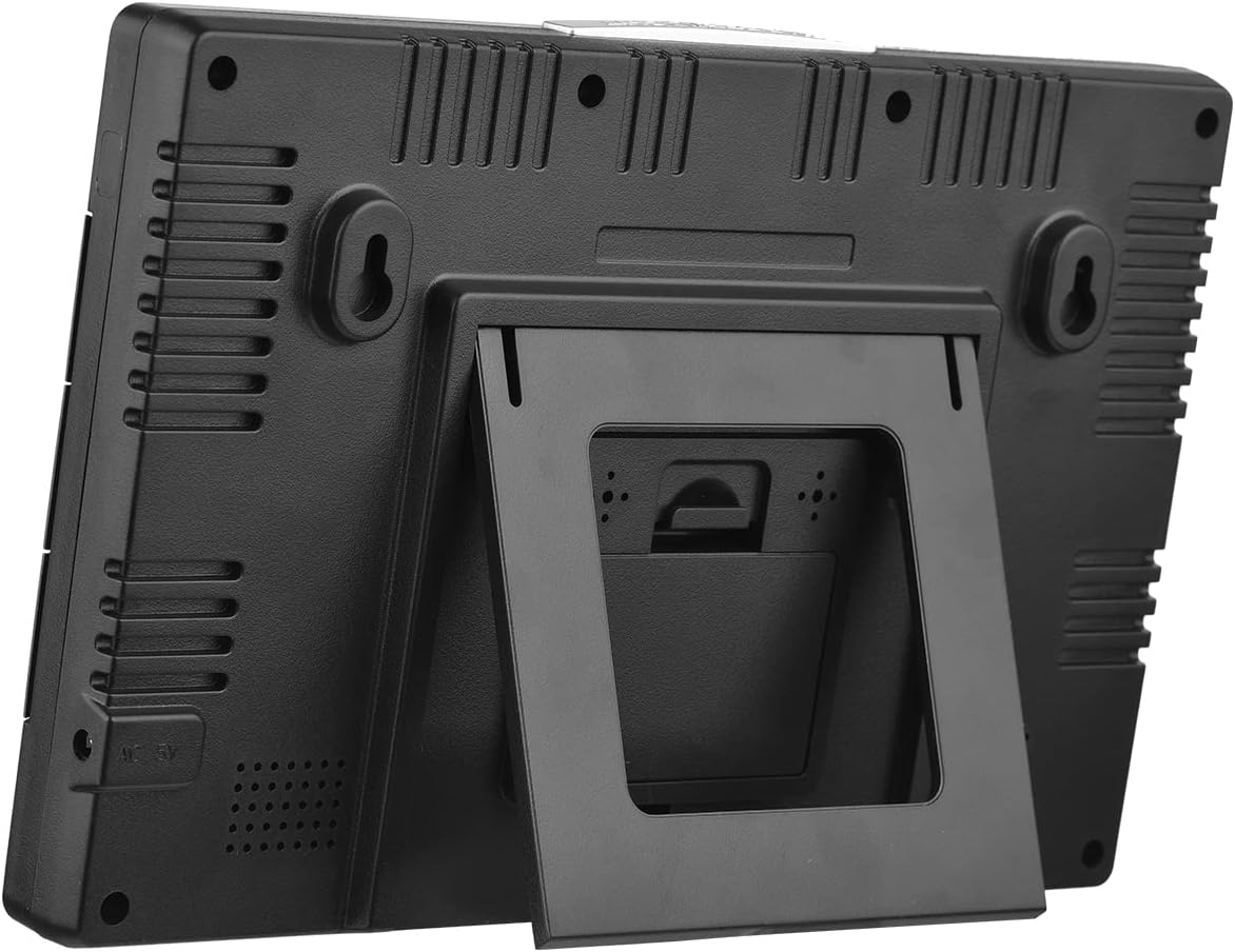 Digital Weather Station with 3 Remote Sensors 328Ft/ 100M Indoor Outdoor Temperature Humidity Monitor Alarm Clock with Snooze Thermohygrometer with Weather Forecast/Pressure/Backlight/Date/Week/ image number 3