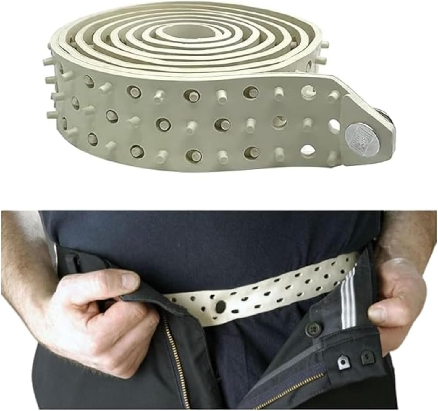 Hero'S Pride Shirt Tailor Rubber Belt - Adjustable Shirt Keeper for Professional & Tucked in Appearance