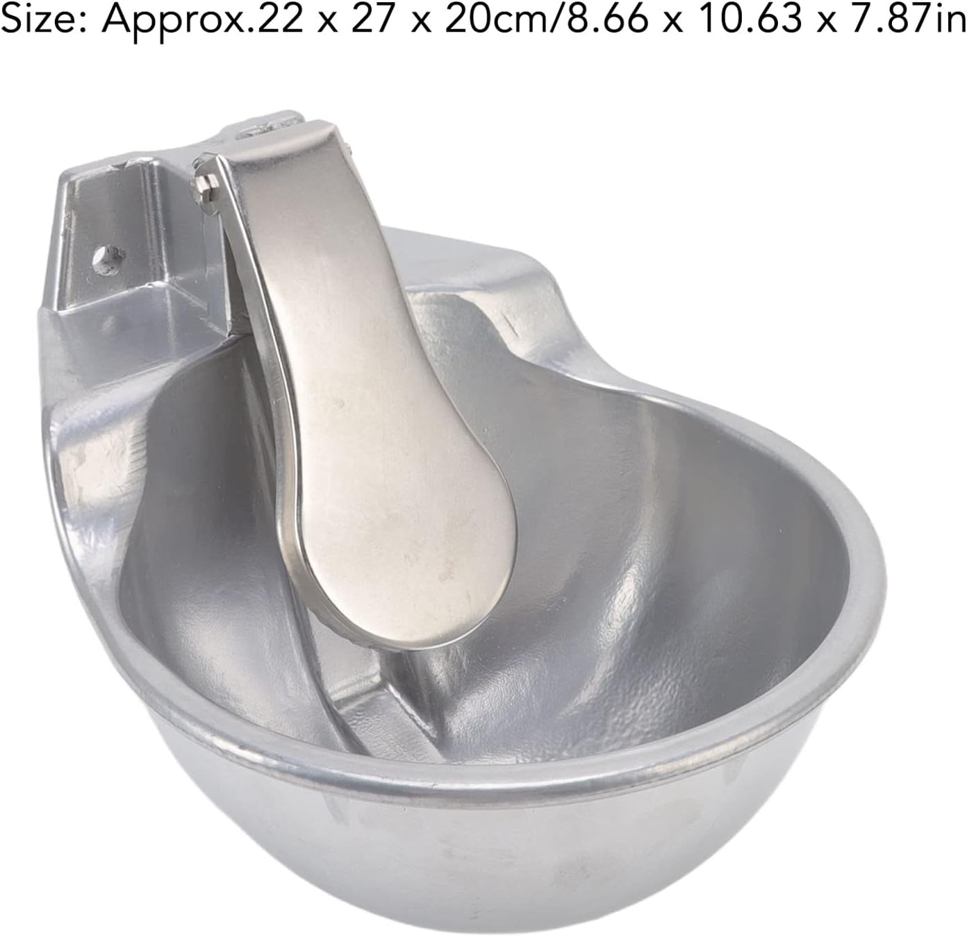 Automatic Water Bowl Dispenser for Dog Large Size Stainless Steel Feeder Self Filling Trough Automatic Livestock Drinking Bowl Aluminium Alloy Thickened Robust Drinking Sink For image number 2