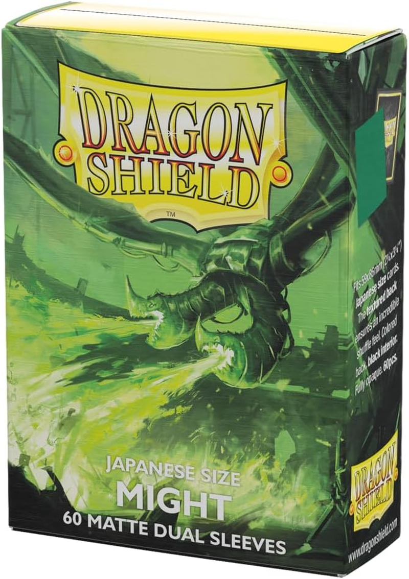 Dragon Shield Dual Matte Might Japanese Sleeves (Box of 60)) image number 4