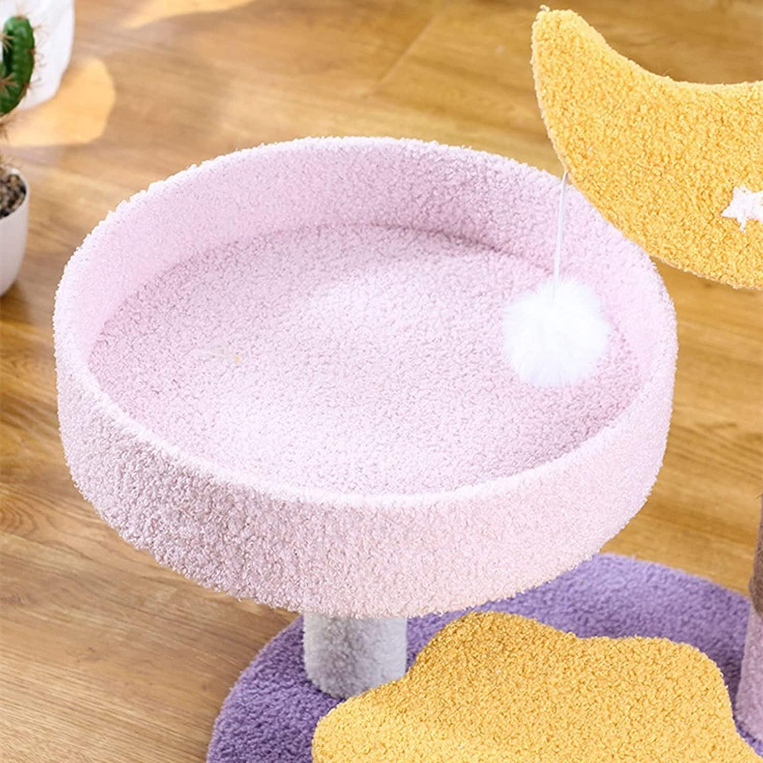 Cat Hammock Cat Furniture Cats Climbing Frame Pet Accessories Scratching Posts for Indoor Cat Bed Cat Climbing Frame image number 3