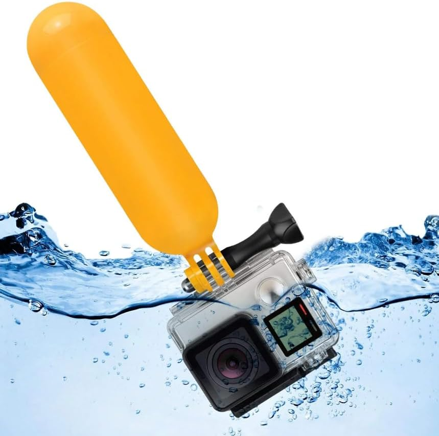 JHD Action Camera Selfie Stick Floating Handle Grip Compatible with Gopro Hero 7 6 5 AKASO EK7000 Brave 4 APEMAN Campark Victure Waterproof Cameras image number 4