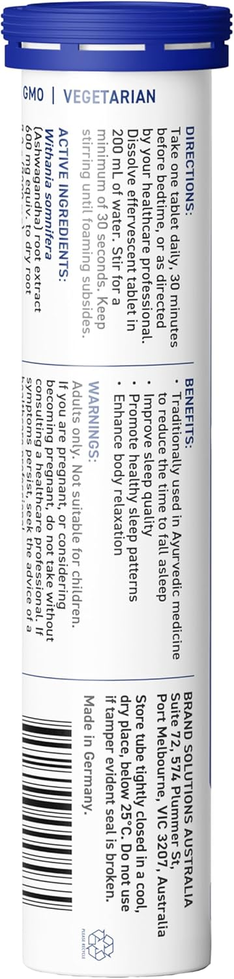 Nighty Nighty Sleep Effervescent Elderberry Flavour 14 Tablets image number 5