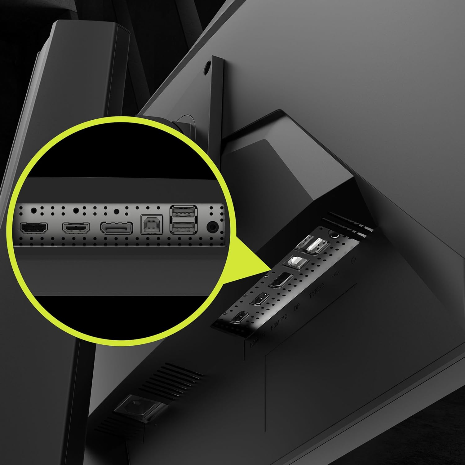 MSI MAG 322URDF E16 32" 4K UHD 160Hz / FHD 320Hz Rapid IPS Gaming Monitor - Black image number 4