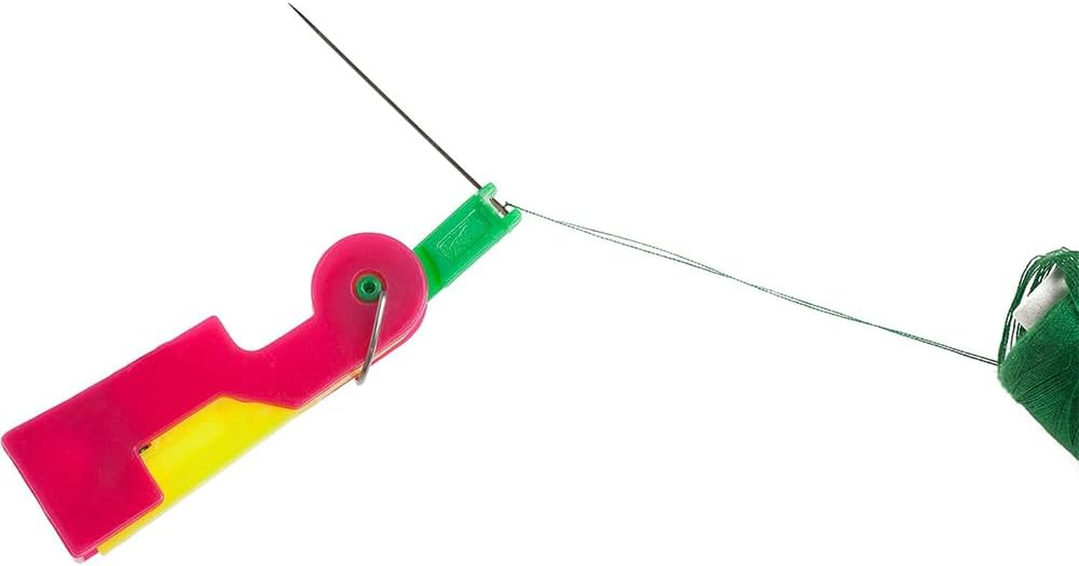 Colourful Automatic Sewing Needle Device Threader,Diy Needle Threader,Needle Threaders for Hand Sewing,Plastic Sewing Machine Needle Threader,For Hand Sewing, Yarn, Embroidery and Cross Stitch (5) image number 4